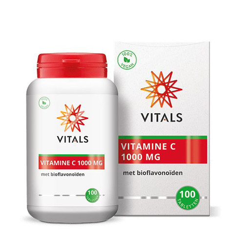 Vitals Vitamine C 1000 mg 100 tabletten afbeelding