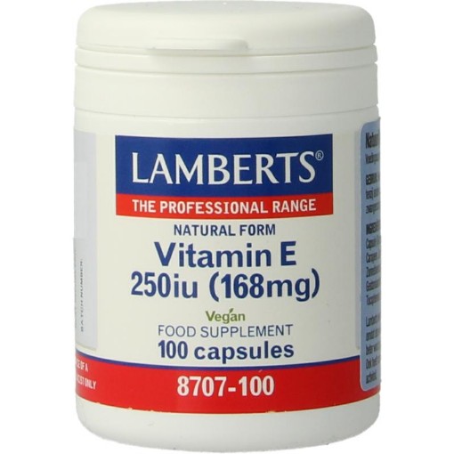afbeelding van Vitamine E 250IE natuurlijk