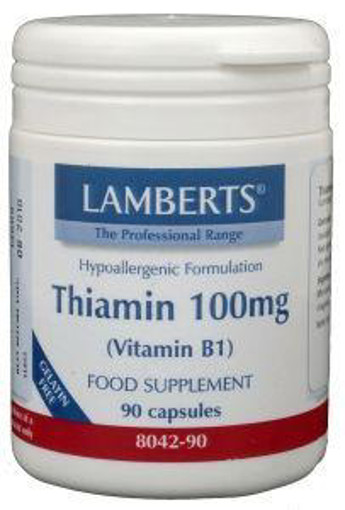 afbeelding van Vitamine B1 100 mg