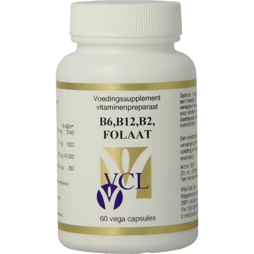 afbeelding van Vitamine B6/B12 foliumzuur
