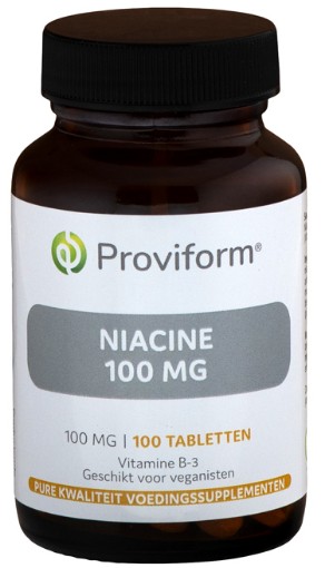 afbeelding van Vitamine B3 niacine 100 mg