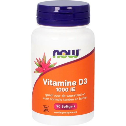 afbeelding van Vitamine D3 1000IE