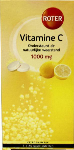 afbeelding van Vitamine C 1000mg citroen duo