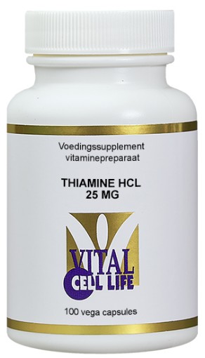 afbeelding van Thiamine HCL 25mg