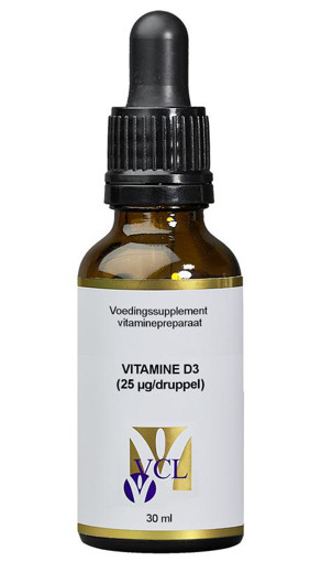 afbeelding van Vitamine D3 25 mcg druppels