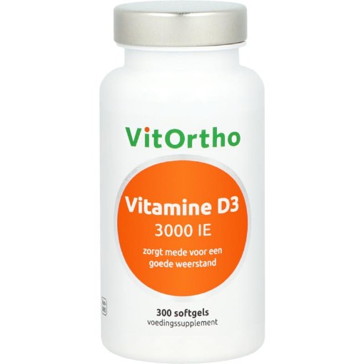 afbeelding van Vitamine D3 3000IE