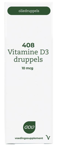 afbeelding van 408 Vitamine D3 druppels 10mcg
