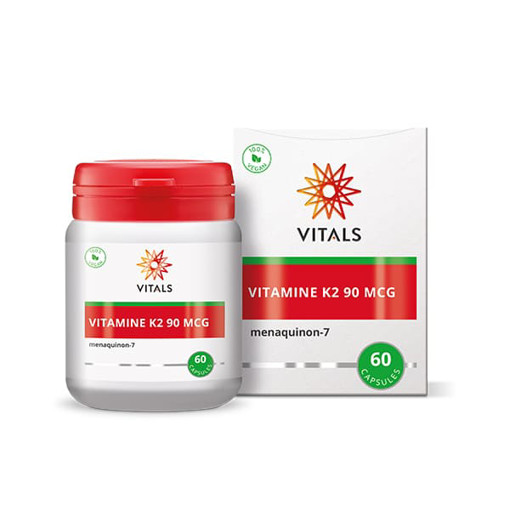 Vitals Vitamine K2 90 mcg 60 capsules afbeelding