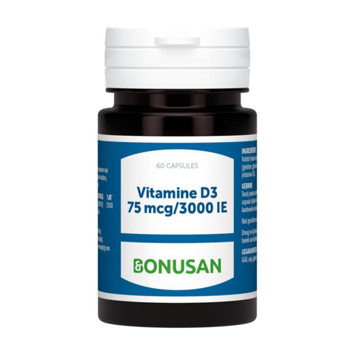 afbeelding van Vitamine D3 75 mcg / 3000 IE