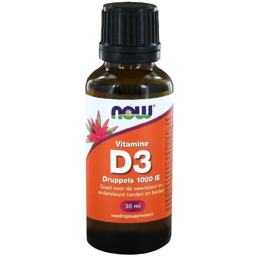 afbeelding van Vitamine D3 druppels 1000IE