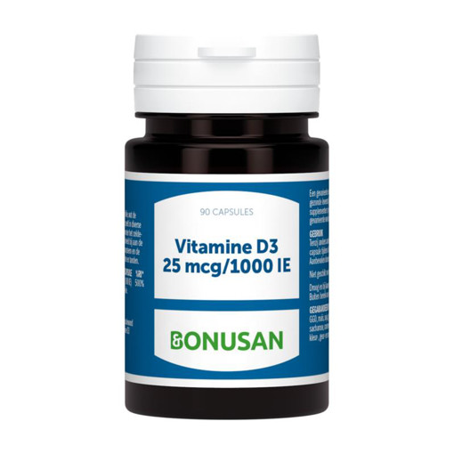 afbeelding van Vitamine D3 25mcg