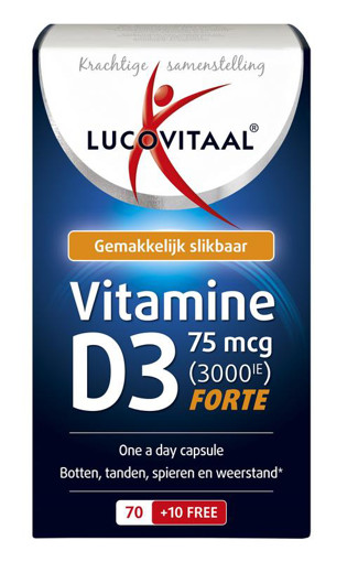 afbeelding van Vitamine D3 75 mcg