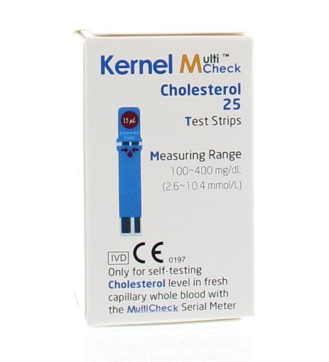 afbeelding van Multicheck cholesterol strips