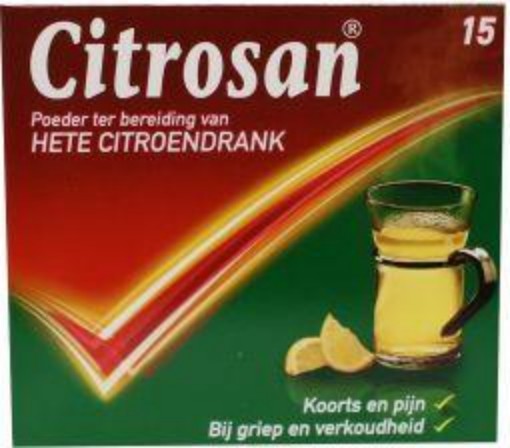 afbeelding van Hete citroendrank