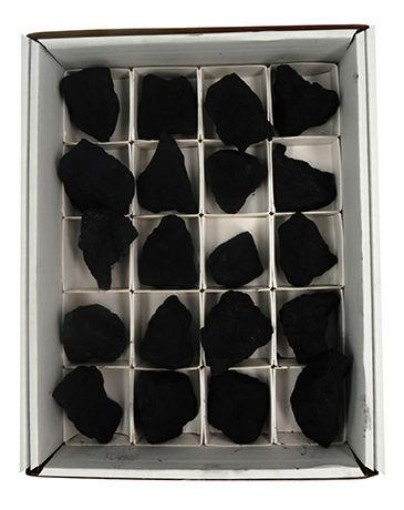 afbeelding van Verkoopdoos shungit