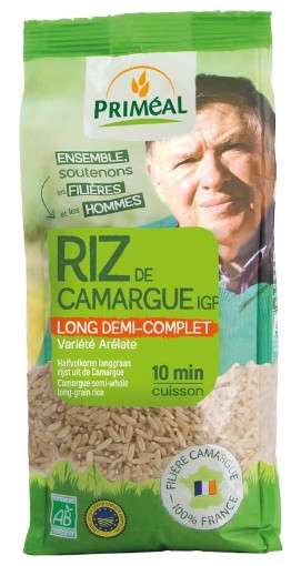 afbeelding van Halfvolkoren langgraan rijst camargue
