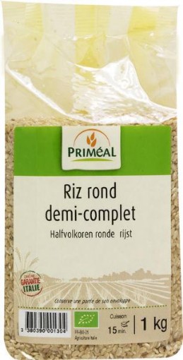 afbeelding van Halfvolkoren ronde rijst