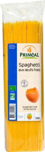 afbeelding van spaghetti met verse eieren