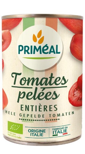 afbeelding van gepelde tomaten zonder zout