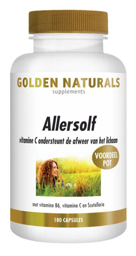 Golden Naturals Allersolf immune active formula 180 tabletten afbeelding