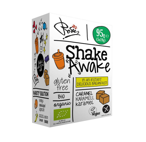afbeelding van Shake awake caramel bio