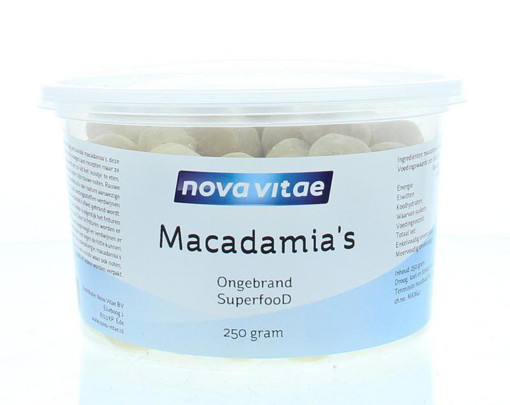 afbeelding van Macadamia ongebrand raw