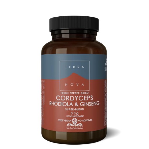 afbeelding van Cordyceps rhodiola & ginseng