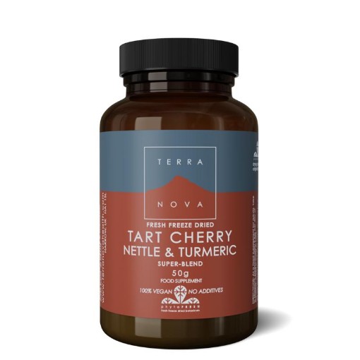 afbeelding van Tart cherry & nettle & tumericc