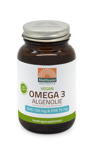 afbeelding van omega 3 algenolie dha/epa plan