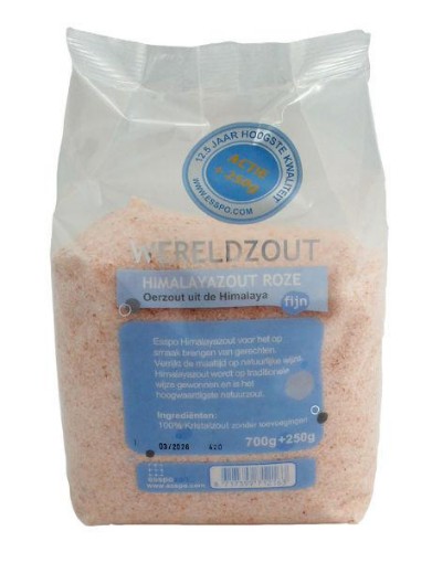 afbeelding van Himalayazout roze fijn 700gr+250gr