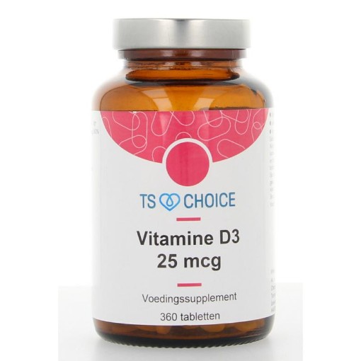 afbeelding van vit d3 25 mcg bc ts