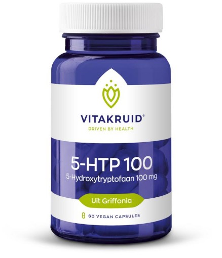 Vitakruid 5-HTP 100 mg 60 vegacapsules afbeelding