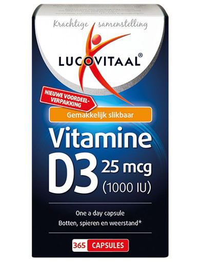 afbeelding van Vitamine D2 25 mcg