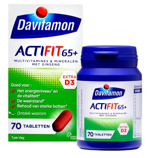 afbeelding van Davitamon actifit 65+