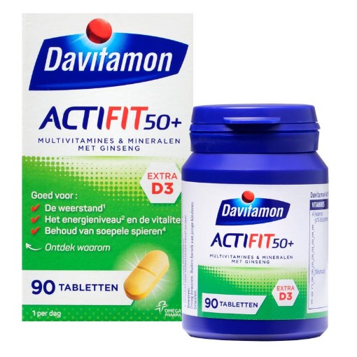 afbeelding van Davitamon actifit 50+