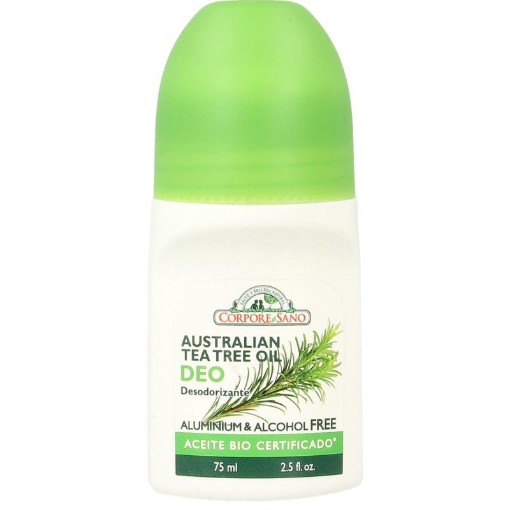afbeelding van Deodorant roller tea tree