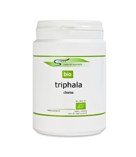 afbeelding van bio triphala churna