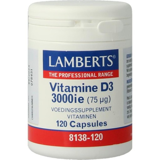 afbeelding van Vitamine D 3000IE 75 mcg