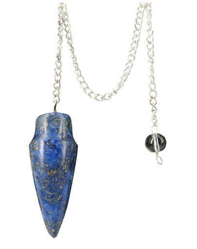 afbeelding van Pendel druppel lapis lazuli