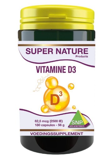 afbeelding van Vitamine D3 2500IE