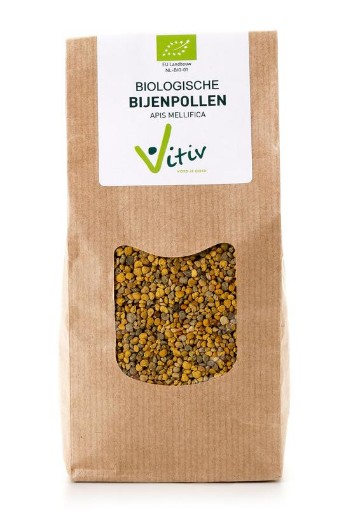 afbeelding van bijenpollen