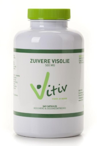 afbeelding van zuivere visolie 500mg