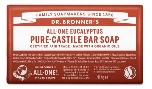 afbeelding van Bronners toiletzeep eucalyptus