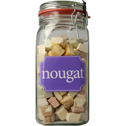 afbeelding van Weckpot nougat