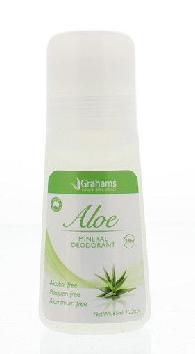 afbeelding van Grahams aloe mineral deodorant