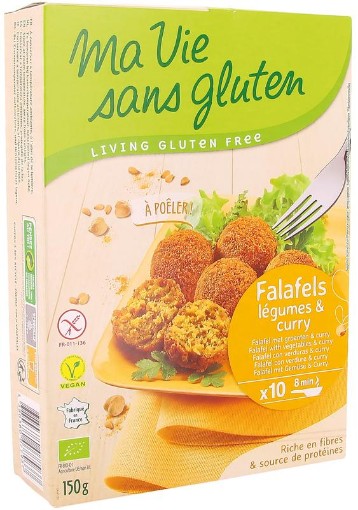 afbeelding van Falafel met groente & curry