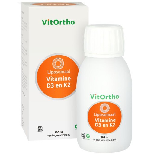 afbeelding van vitamine d3 en k2 liposomaal