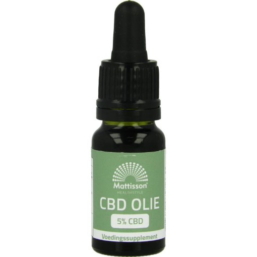 afbeelding van cbd olie 5% met 0.04% thc