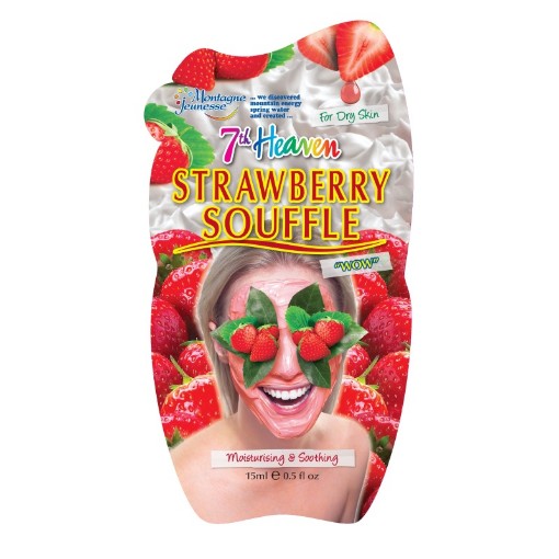 afbeelding van face mask strawberry souffle