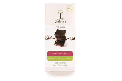 afbeelding van Choco stevia tablet puur cacao